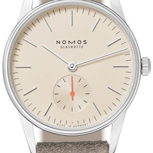 Nomos Glashütte Damklocka N-328 Orion Antikvit/Läder Ø32.8 mm