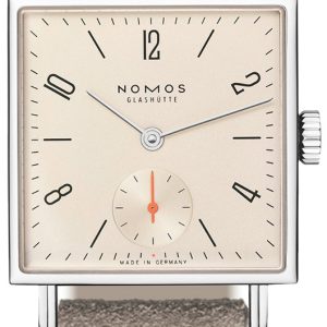 Nomos Glashütte Damklocka N-473 Tetra Antikvit/Läder