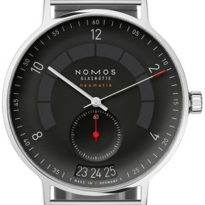 Nomos Glashütte Herrklocka N-1301.S3 Autobahn Svart/Stål Ø41 mm