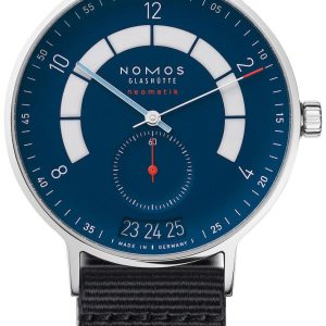 Nomos Glashütte Herrklocka N-1302 Autobahn Blå/Textil Ø41 mm