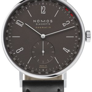 Nomos Glashütte Herrklocka N-181 Tangente Grå/Läder Ø40.5 mm