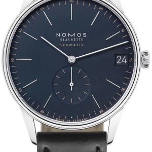 Nomos Glashütte Herrklocka N-363 Orion Blå/Läder Ø40.5 mm