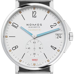 Nomos Glashütte Herrklocka N-580 Ahoi Vit/Stål Ø42 mm