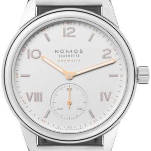 Nomos Glashütte Herrklocka N-749 Club Vit/Stål Ø37 mm