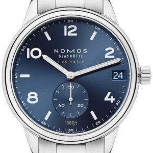 Nomos Glashütte Herrklocka N-782 Club Blå/Stål Ø42 mm