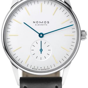 Nomos Glashütte N-301 Orion Vit/Läder Ø35 mm