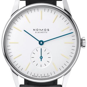 Nomos Glashütte N-309 Orion Vit/Läder Ø35 mm