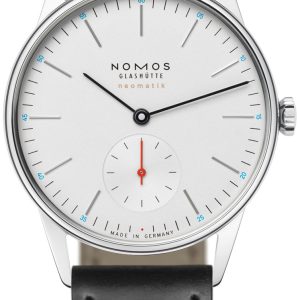 Nomos Glashütte N-392 Orion Vit/Läder Ø36 mm