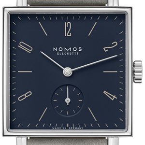 Nomos Glashütte N-449 Tetra Blå/Läder