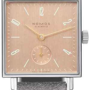 Nomos Glashütte N-491 Tetra Rosa/Läder