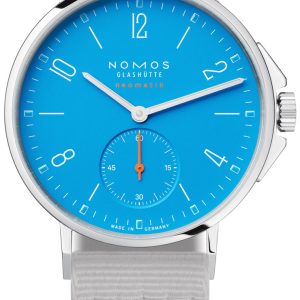 Nomos Glashütte N-562 Ahoi Blå/Textil Ø36.3 mm