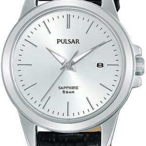 Pulsar 99999 Damklocka PH7509X1 Silverfärgad/Läder Ø29 mm