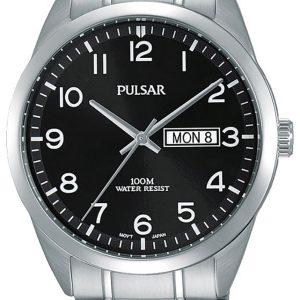 Pulsar 99999 Herrklocka PJ6063X1 Svart/Stål Ø38 mm