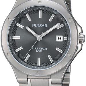 Pulsar 99999 Herrklocka PS9125X1 Grå/Titan Ø40 mm