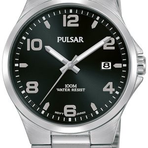 Pulsar 99999 Herrklocka PS9619X1 Svart/Stål Ø38 mm