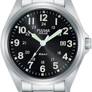 Pulsar 99999 Herrklocka PX3219X1 Svart/Stål Ø39 mm