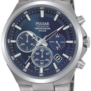 Pulsar 99999 Herrklocka PZ5095X1 Blå/Titan Ø44 mm