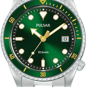 Pulsar Damklocka PG8337X1 Regular Grön/Stål Ø36 mm