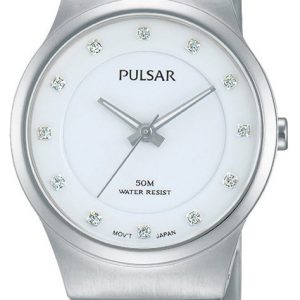 Pulsar Damklocka PH8175X1 Dress Vit/Stål Ø28 mm