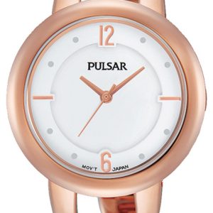 Pulsar Damklocka PH8208X1 Dress Vit/Roséguldstonat stål Ø33 mm