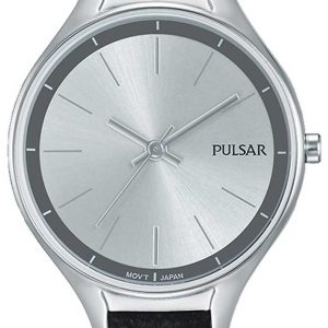 Pulsar Damklocka PH8279X1 Dress Silverfärgad/Läder Ø29 mm