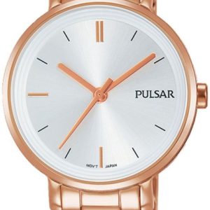 Pulsar Damklocka PH8340X1 Silverfärgad/Roséguldstonat stål Ø30 mm