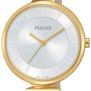 Pulsar Damklocka PH8416X1 Attitude Silverfärgad/Läder Ø30 mm