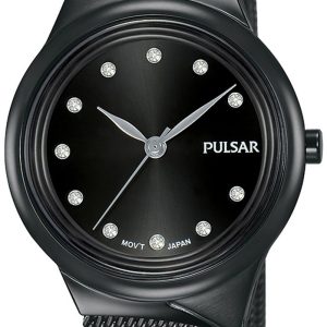 Pulsar Damklocka PH8443X1 Classic Svart/Stål Ø30 mm