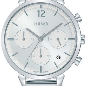 Pulsar Damklocka PT3943X1 Silverfärgad/Stål Ø36 mm