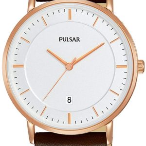 Pulsar Dress Herrklocka PG8258X1 Vit/Läder Ø38 mm