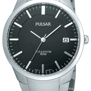 Pulsar Dress Herrklocka PS9013X1 Svart/Titan Ø36 mm