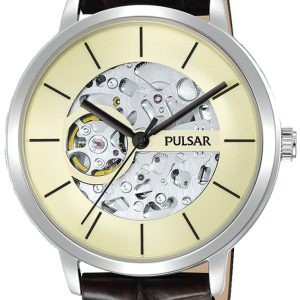 Pulsar Herrklocka P8A005X1 Classic Beige/Läder Ø42 mm