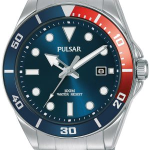 Pulsar Herrklocka PG8291X1 Blå/Stål Ø41.6 mm