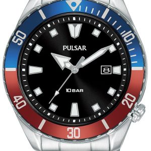 Pulsar Herrklocka PG8305X1 Svart/Stål Ø43 mm