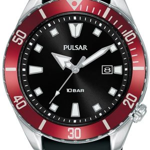 Pulsar Herrklocka PG8311X1 Svart/Stål Ø43 mm