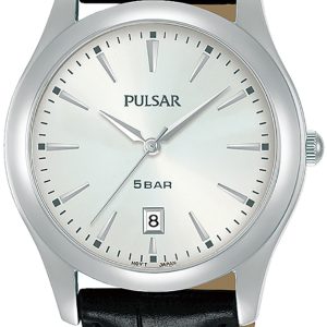 Pulsar Herrklocka PG8317X1 Classic Vit/Läder Ø38 mm