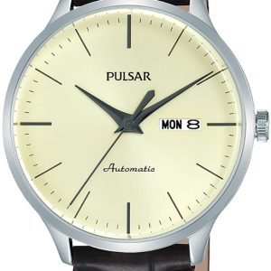 Pulsar Herrklocka PL4035X1EST Business Beige/Läder Ø43 mm