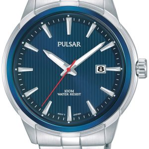 Pulsar Herrklocka PS9583X1 Classic Blå/Stål Ø44 mm