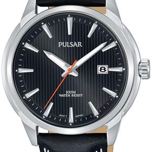 Pulsar Herrklocka PS9585X1 Classic Svart/Läder Ø44 mm