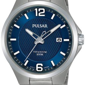 Pulsar Herrklocka PS9611X1 Blå/Titan Ø41 mm