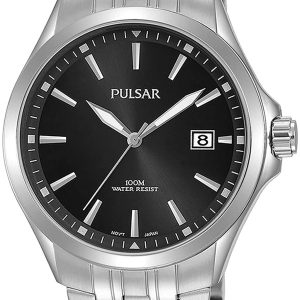 Pulsar Herrklocka PS9625X1 Dress Svart/Stål Ø40 mm