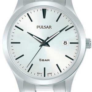 Pulsar Herrklocka PS9665X1 Classic Silverfärgad/Stål Ø40 mm