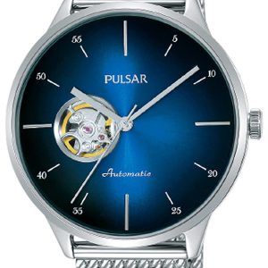 Pulsar Herrklocka PU7021X1 Blå/Stål Ø43 mm