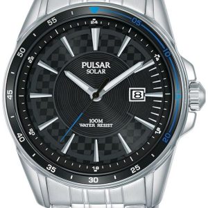 Pulsar Herrklocka PX3203X1 Svart/Stål Ø42 mm