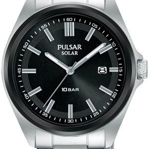 Pulsar Herrklocka PX3233X1 Svart/Stål Ø40 mm