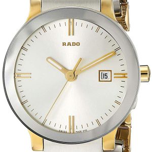 Rado Centrix Damklocka R30932103 Silverfärgad/18 karat gult guld