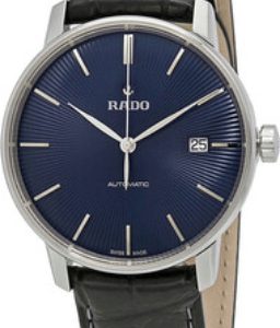 Rado Coupole Herrklocka R22860205 Blå/Läder Ø38 mm