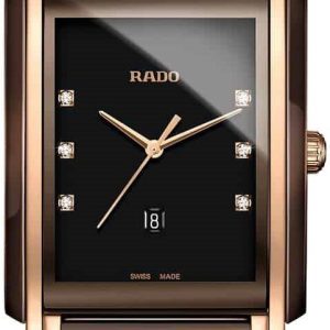 Rado Damklocka R20219722 Integral Svart/Roséguldstonat stål