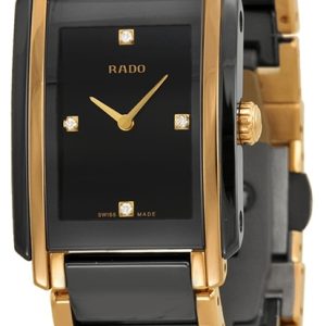 Rado Damklocka R20612712 Integral Svart/Roséguldstonat stål