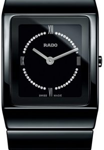 Rado Damklocka R21702732 Ceramica Svart/Keramik